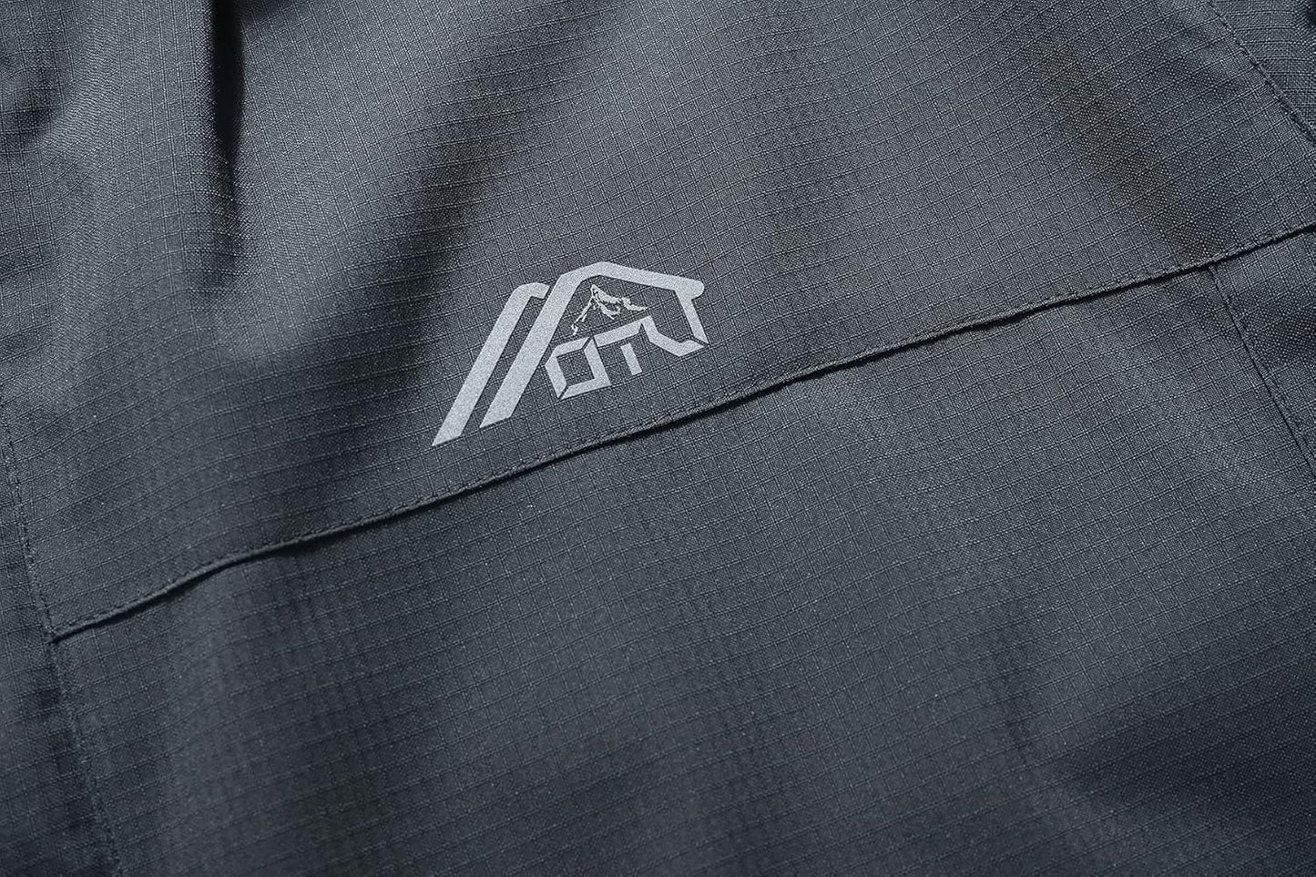 Men'S Lightweight Waterproof Hooded Rain Jacket Outdoor Raincoat Shell Jacket for Hiking Travel