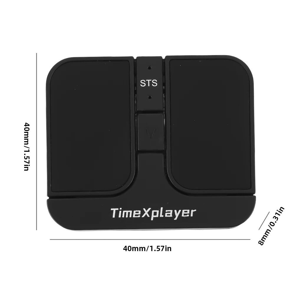 Capacitive Mouse Folding Keyboard Set Wireless Keyboard with USB Receiver Foldable BT Keyboard for PC Laptop Notebook Desktop