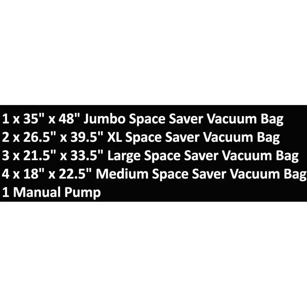 Home Vacuum Storage Bag (10-Pack)