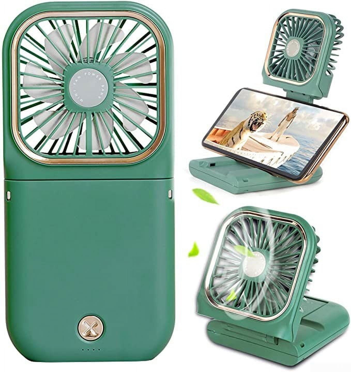 Portable Mini Handheld Fan,3 Speeds Personal Neck Cooling Small Fan for Travel Outdoor