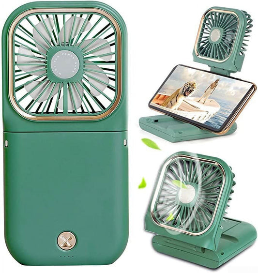 Portable Mini Handheld Fan,3 Speeds Personal Neck Cooling Small Fan for Travel Outdoor